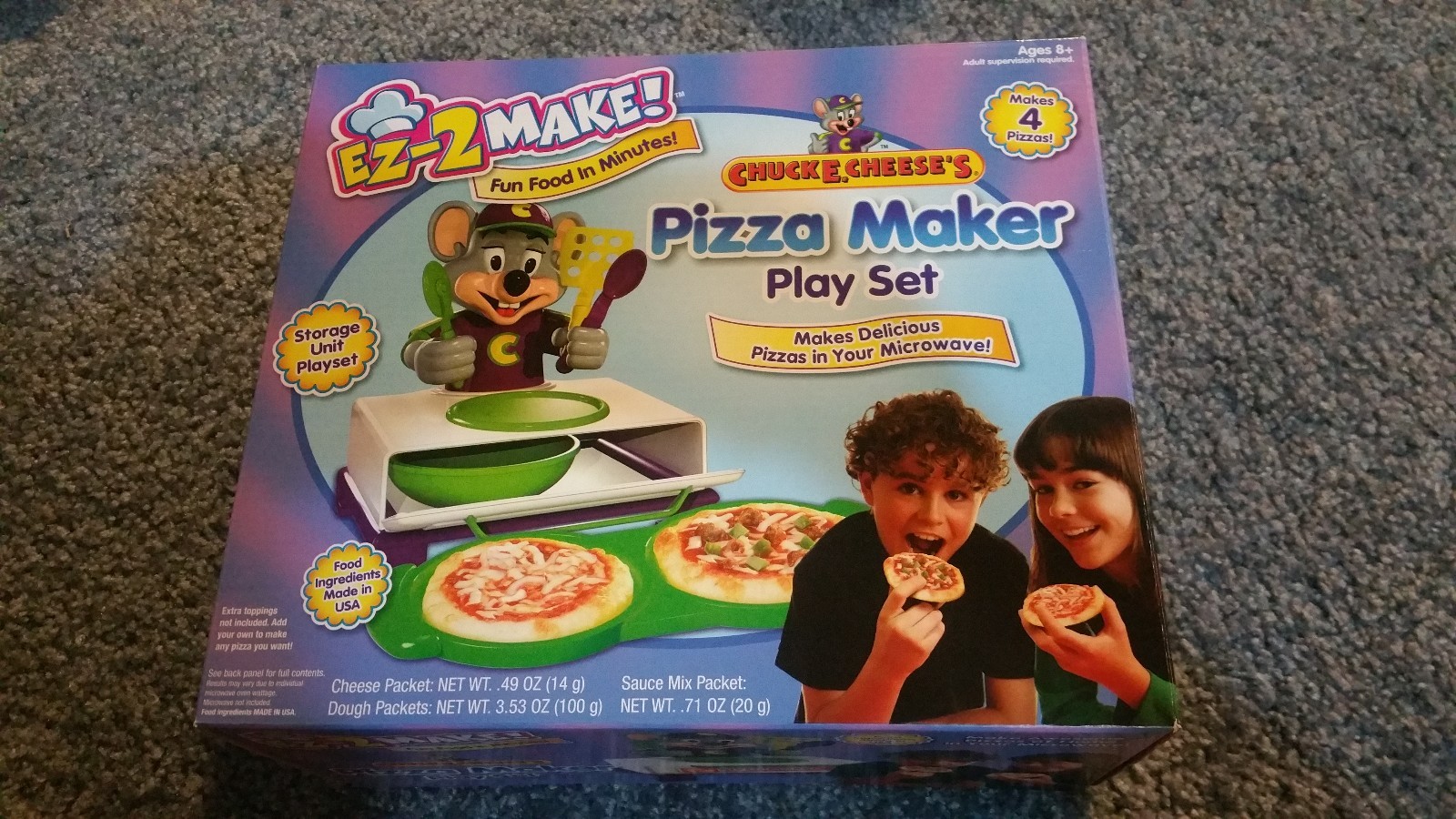 chuck e cheese pizza oven toy